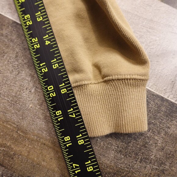 Columbia Waffle Knit Full-Zip Hoodie Women's Small Khaki Layering - Picture 8 of 12